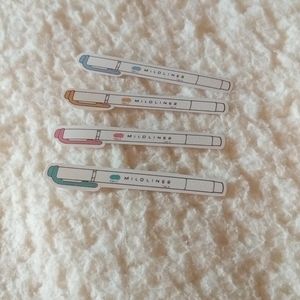 Mildliners marker stickers
